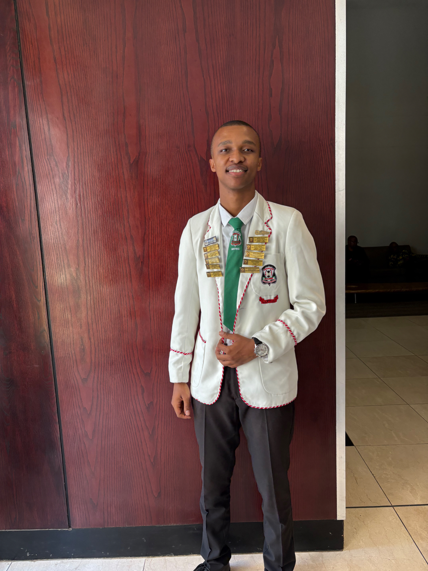 Lusango M., BSc Mech & Mechatronics Eng · UCT